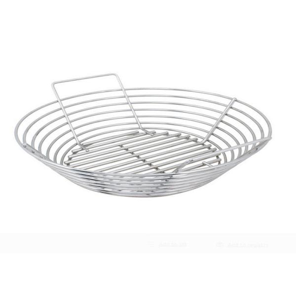 STD Filter Welded Weave SUS304 Grill Charcoal Basket Rectangular Outdoor