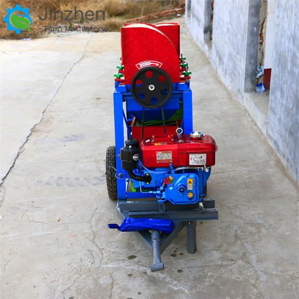 Agricultural Automatic Mobile Small Wheat Rice Maize Corn Peeling And Threshing Machine