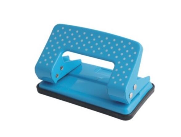 Factory Sales Wave Point Printed 8mm Hole 8 Sheets Capacity 2 Holes Paper Punch