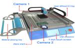 SMT Pick and Place machine with Top and bottom Camera Windows 7 computer