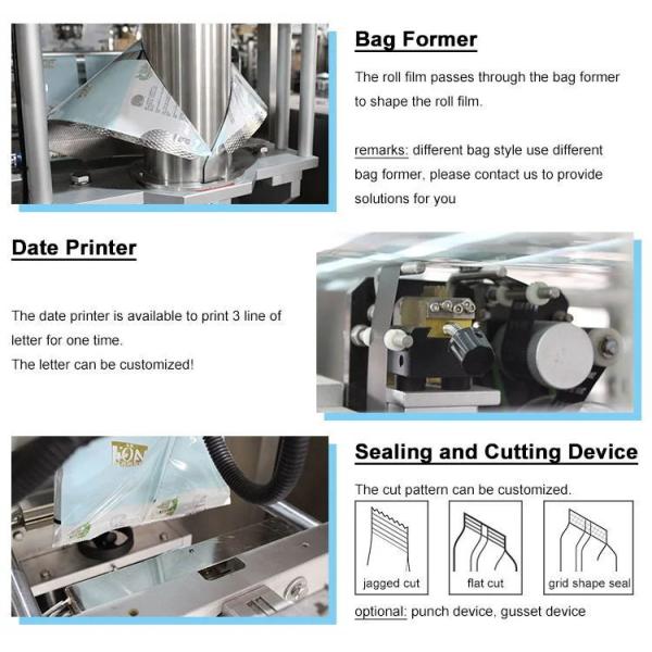 Large Automatic Food Packaging Machine Paste Vertical Liquid Filling Machine