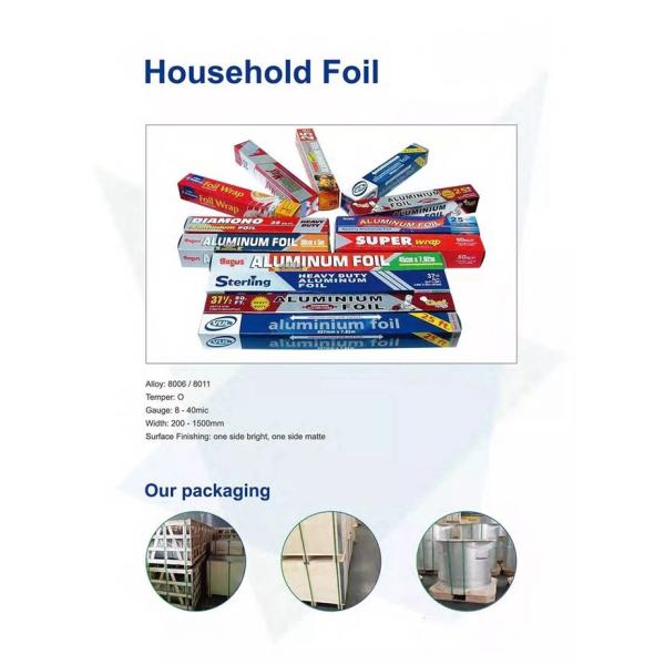 290mm 8011 Aluminum Foil Big Roll