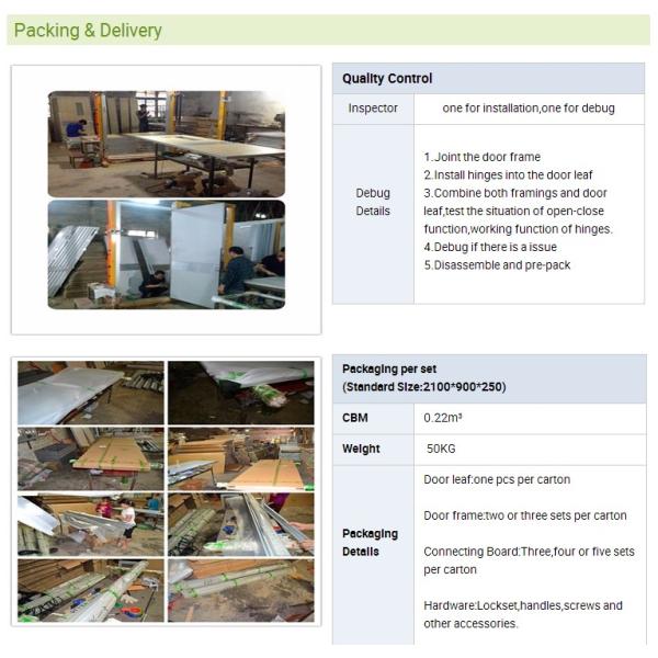 Modern Aluminum frame Customized Commerical Home use flush door design