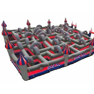 Quality Waterproof Inflatable Bounce House Maze Outdoor Playground Equipment for sale