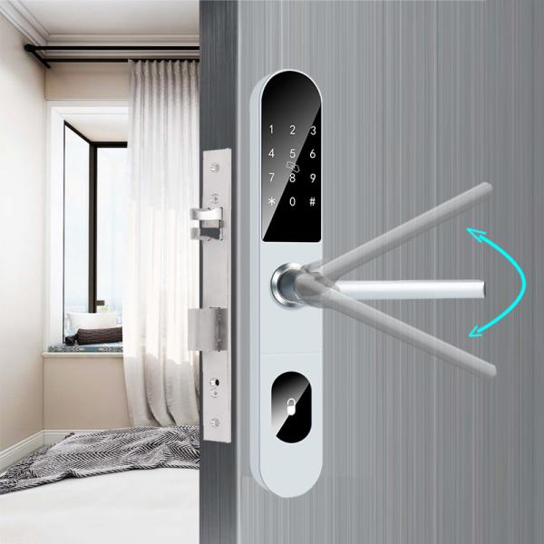 Safety Security 50mm WiFi Security Digital Door Lock 3KG Digital Keypad Door Entry