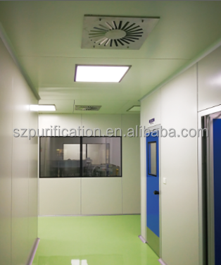 Cleanliness Biological Modular Cleanroom HVAC System Laboratory Clean Room