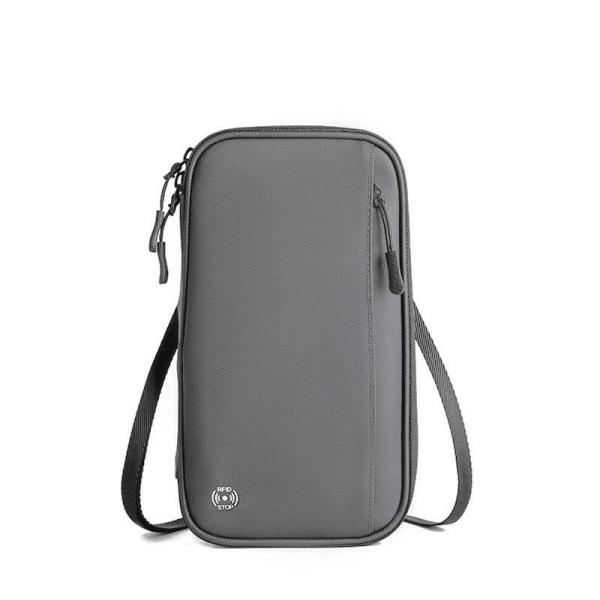 NEW MULTI-FUNCTIONAL CARD BAG FOR OVERSEAS TRAVEL PORTABLE DOCUMENT BAG RFID WATERPROOF MULTI-CARD NECK