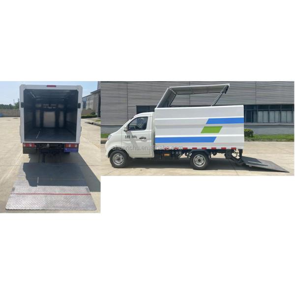 Electric Garbage Collection Truck for Urban Waste Management and Custom's Requirement in Urban Environments