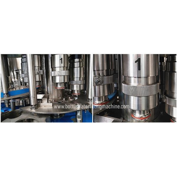 AISI304 Micro Pressure PLC HIM Auto Water Filling Machine