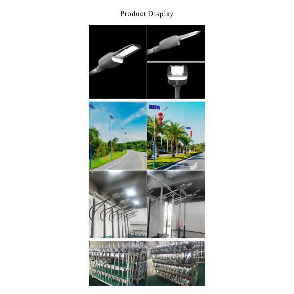 6500K OSRAM LED 80W Solar Powered Road Lights With 3.2V 70AH Battery