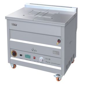 100w 40L Large Capacity Electric Deep Fryers Stainless Steel