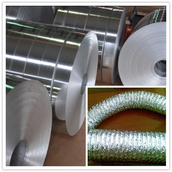 Buy Industrial Aluminum Foil  8011 8079  0.08mm to 0.11 mm  for Pipe & Duct  with width 50mm to 61mm at wholesale prices