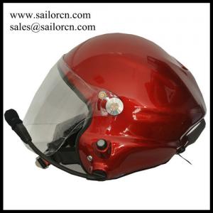 Quality High noise cancel aviation headset Powered paraglider helmet/PPG helmet  red colour Made in China for sale