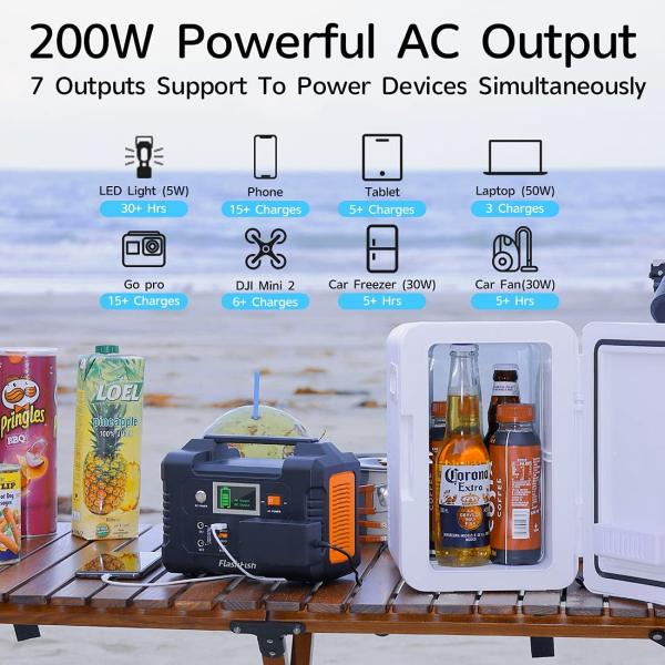 UN38.3 Off Grid PV System 220V AC Portable Power Station Explorer