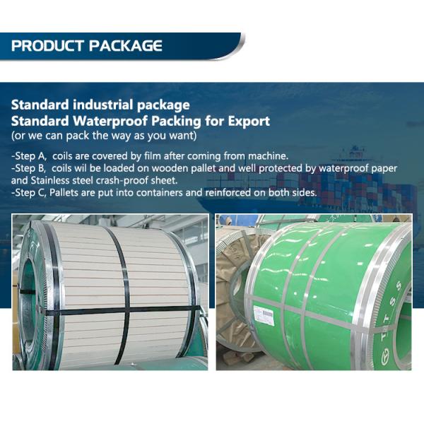 0.6mm 304L Cold Rolled Stainless Steel Sheet In Coil For Food Vessel