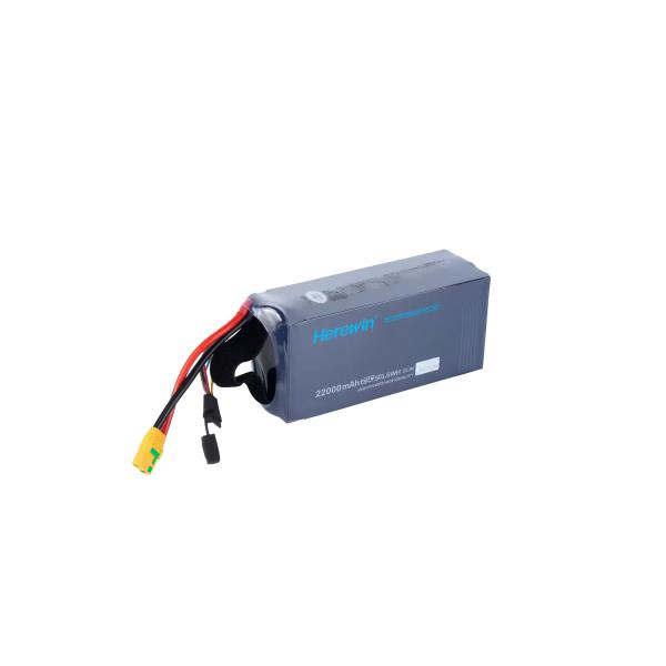 6S 22000Mah LiHv Soft Pack Herewin Battery 22.8V For Agricultural UAV