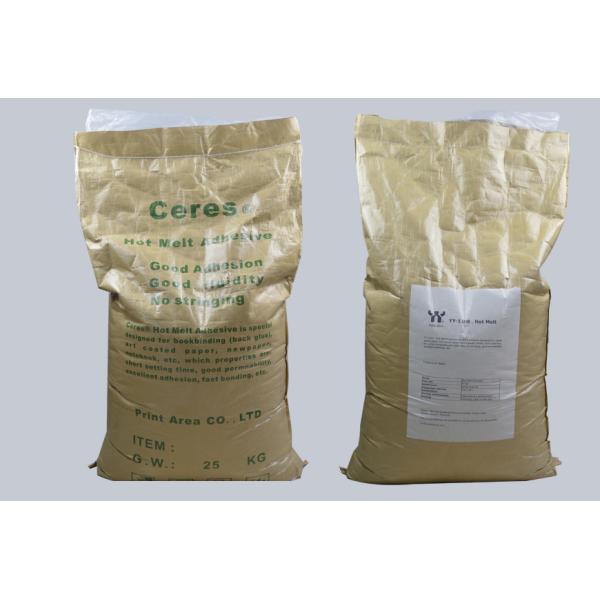 25kg Bag Offset Printing Material Ceres 1109 Polyurethane Hot Melt Glue