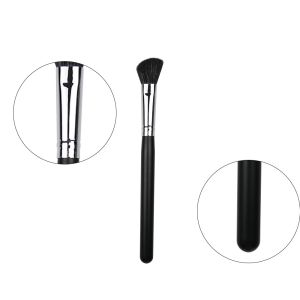 Classic Single Contour And Blush Brush Wooden Handle Cruelty Free