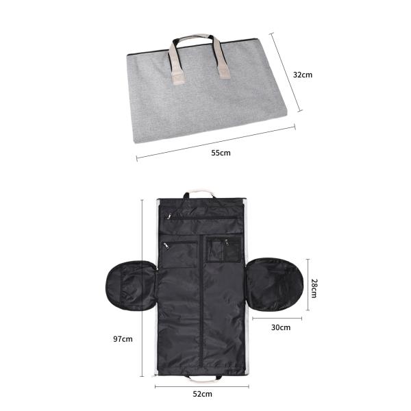 Business Men'S Travel Duffle Bag Length 55cm Width 28cm Height 30cm