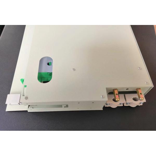 1U ODF Patch Panel Rack Mount Distribution Frame 12 Core Fiber Patch Panel SM