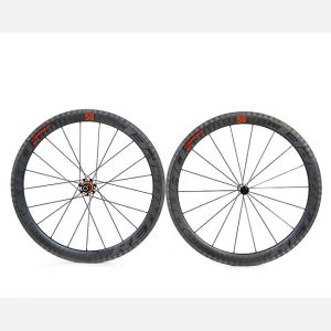 Quality High Stiffness 40mm Carbon Disc Wheelset Lightweight With 3K Hub for sale