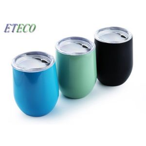Quality Unbreakable Stemless Stainless Steel Tumbler Cups Drink Ware Triple Insulated for sale