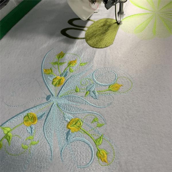 Hot Sale Single Head 15 Colors Sewing Embroidery Machine Sequin Embroidery With Cheap Price