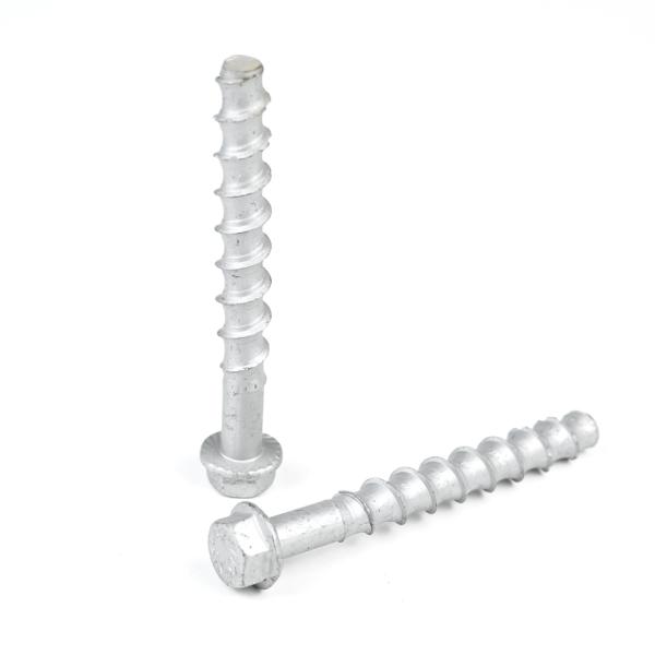 Metric Carbon Steel Hex Head Concrete Bolt M12 for GRP Structure Construct and Robust