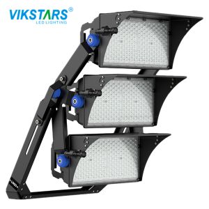 China Black 1500 Watt Outdoor LED Sports Lighting Football Stadium Lights With Brim on sale