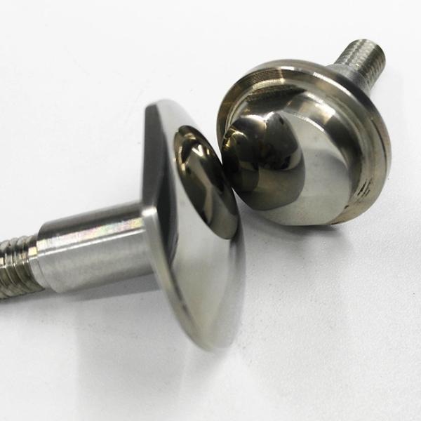 Custom non-standard CNC machining metal parts galvanizing decorative lighting parts with oem odm