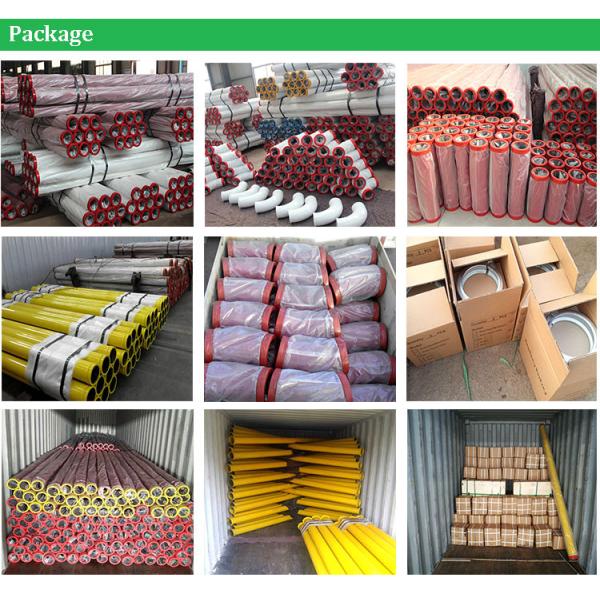 2-6m Concrete Pump Spare Parts Rubber Hose High Wear Resistance