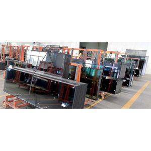 Quality Flat Tempered Bent Wine Cellar Glass Insulated Glass Panel For Wine Cellar for sale