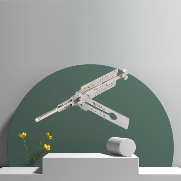 Lishi 2 In 1 Auto Lock Pick car unlock tool TOY38R TOY43 for Toyota Japan