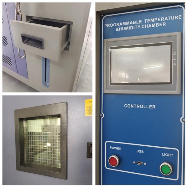 LCD Touch Climatic Temperature Humidity Environment Test Chamber