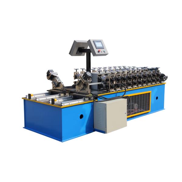 Double Head Light Keel Stud And Track Roll Forming Machine Gear Chain Drive Mode