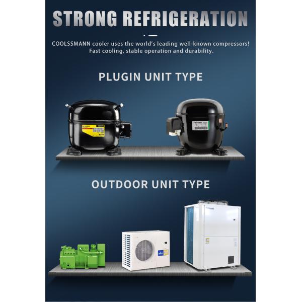 Deluex Self Service Counter Fresh Meat Cooler Display Refrigerator