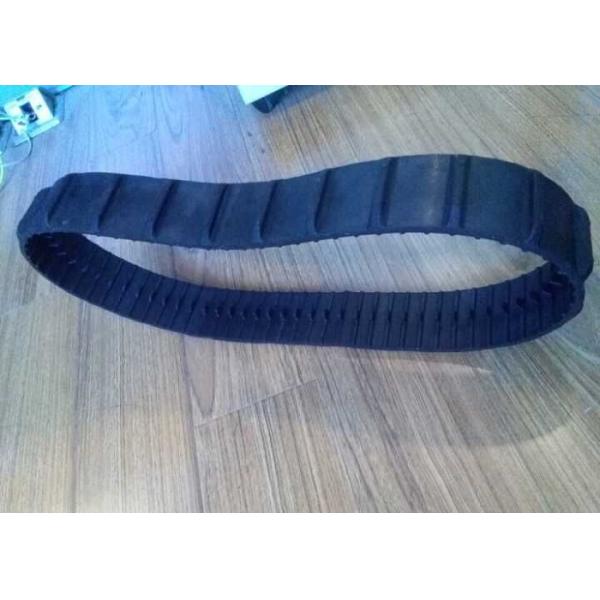 Small Size Lightweight Rubber Tracks , Length 1000mm Mini Rubber Tracks