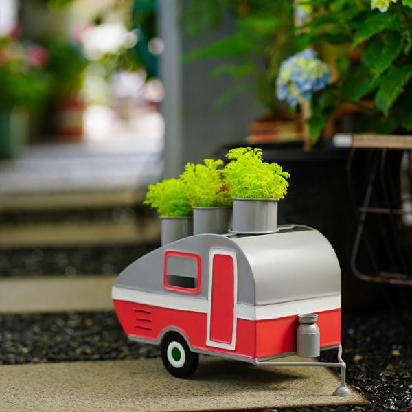 Metal Garden Ornaments ​Eco Friendly Vehicle Shaped Decorations