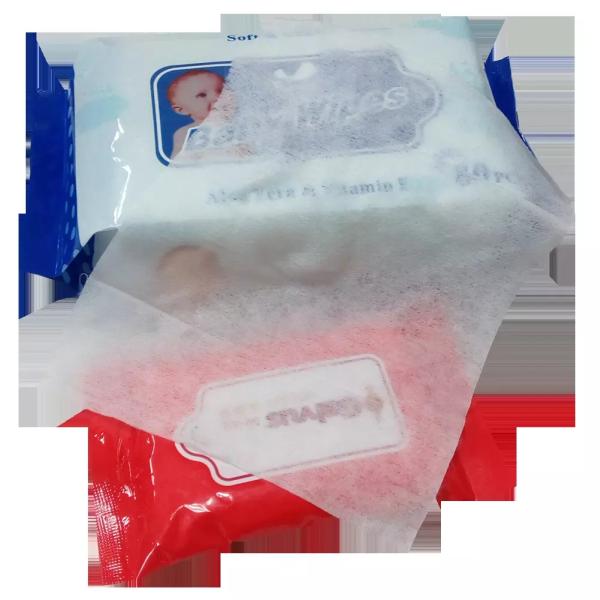 Non Woven Disposable Wet Wipes Antibacterial Baby Wipes