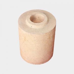 China Thin Fireclay Brick Round Curved Kiln Refractory Brick Clay Fire Bricks With 30-50% Al2O3 For Cement Industry on sale