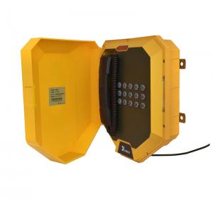 Quality 2.2kg Weatherproof Outdoor Emergency Telephone Equipment Standard Size for sale