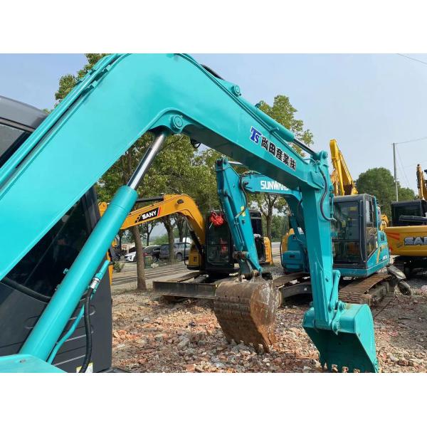SK75 Crawler Used Kobelco Excavator With Bucket 0.4m3 7T