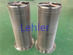 Quality Vertical Wire Wrapped Screen With Smooth Wire Surface For Self - Cleaning Filter for sale