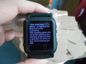Quality spy watch with txt document file support function for sale