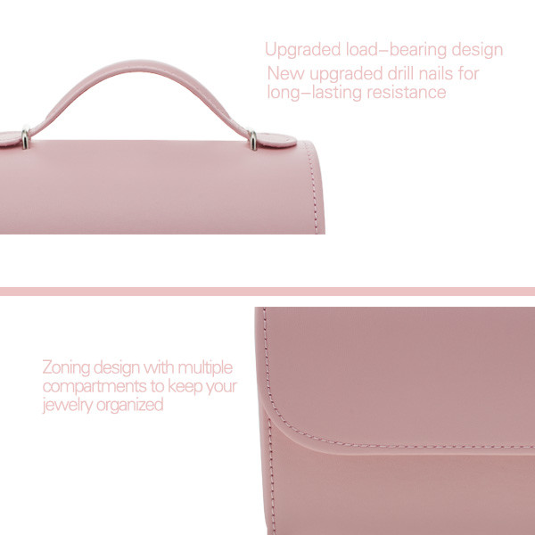 discount jewelry travel box wholesale travel jewelry box PU leather jewelry storage box