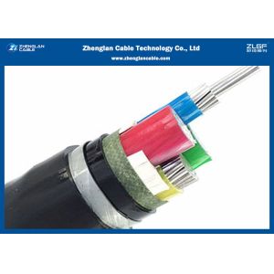 0.6/1KV 4C underground Armoured power cable （AL/CU/PVC/XLPE/NYBY/N2XBY) Nominal