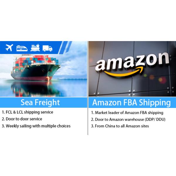 FBA Amazon LCL DDP Sea Shipping Rates From China To USA EU