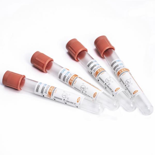 Red Top Coagulant Clot Activator Blood Sample Collection Tube 2ml-6ml