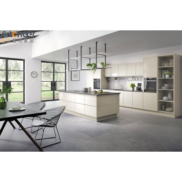 E0 Grade Plywood Storage Cabinets for Modern Style White Kitchen Cabinet Organization