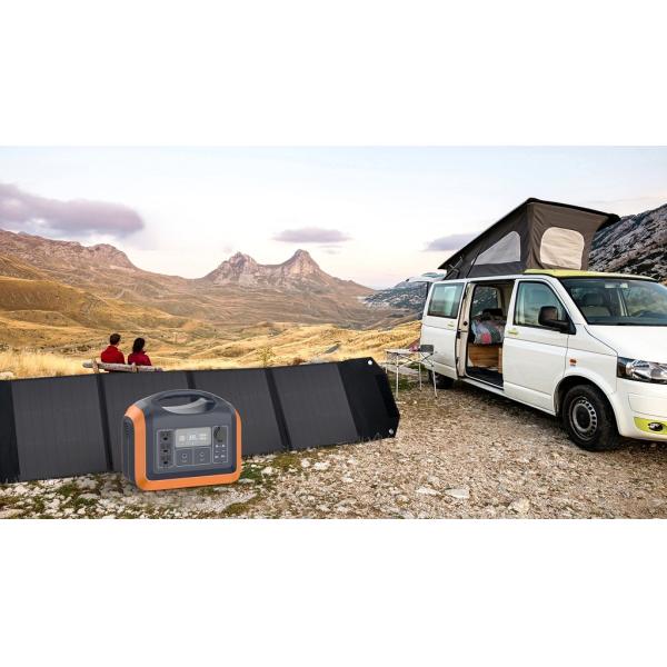 1000WH Lithium Battery Generator Portable Solar Power Bank With Solar Panel